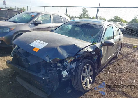 2006 Nissan Maxima 3.5 Sl из США, поврежденный, VIN 1N4BA41E06C825993